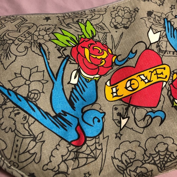 Tattoo Style Hobo Bag - Picture 3 of 14
